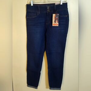 Elegant Navy Skinny Jeans